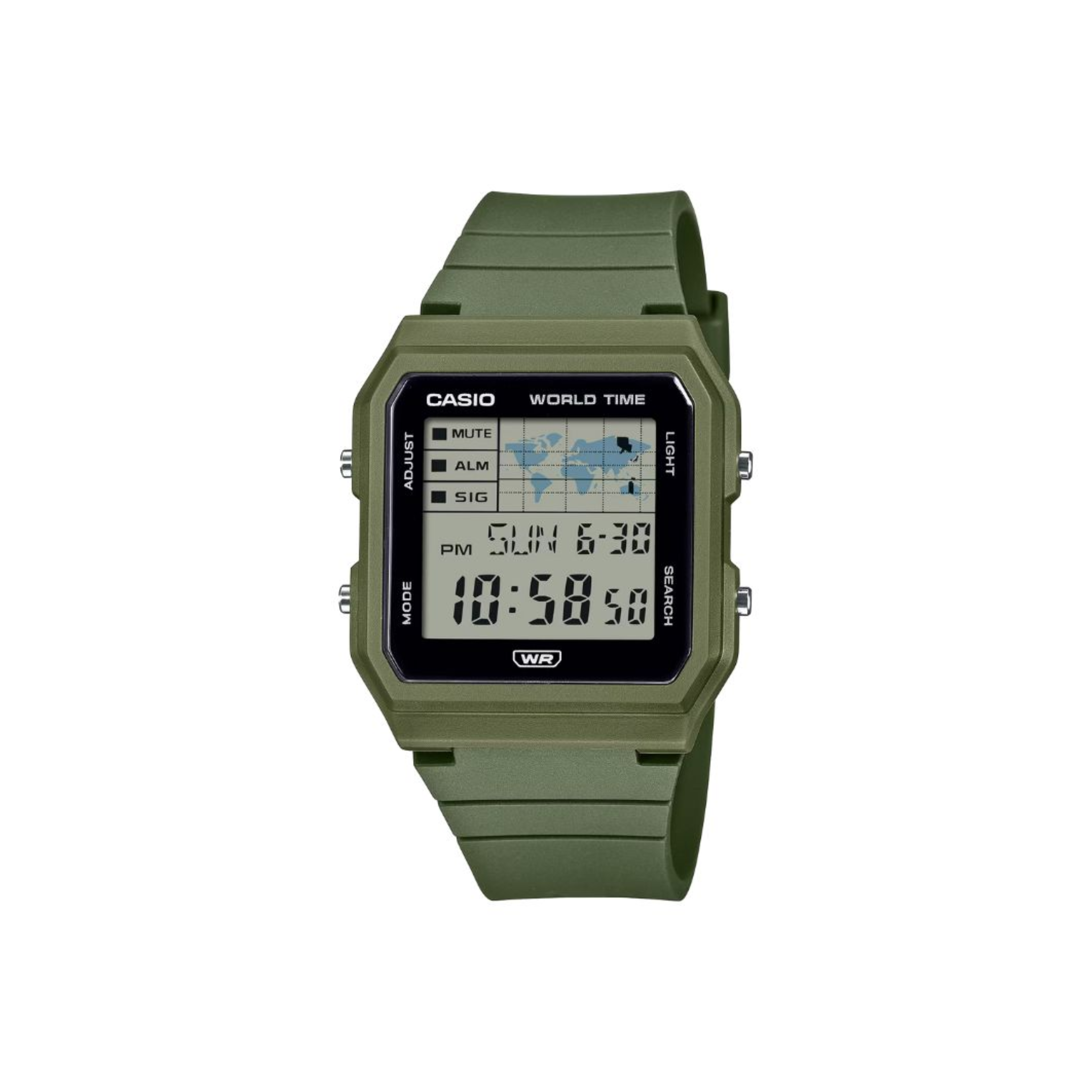 Casio Unisex Pop Beige Digital Watch