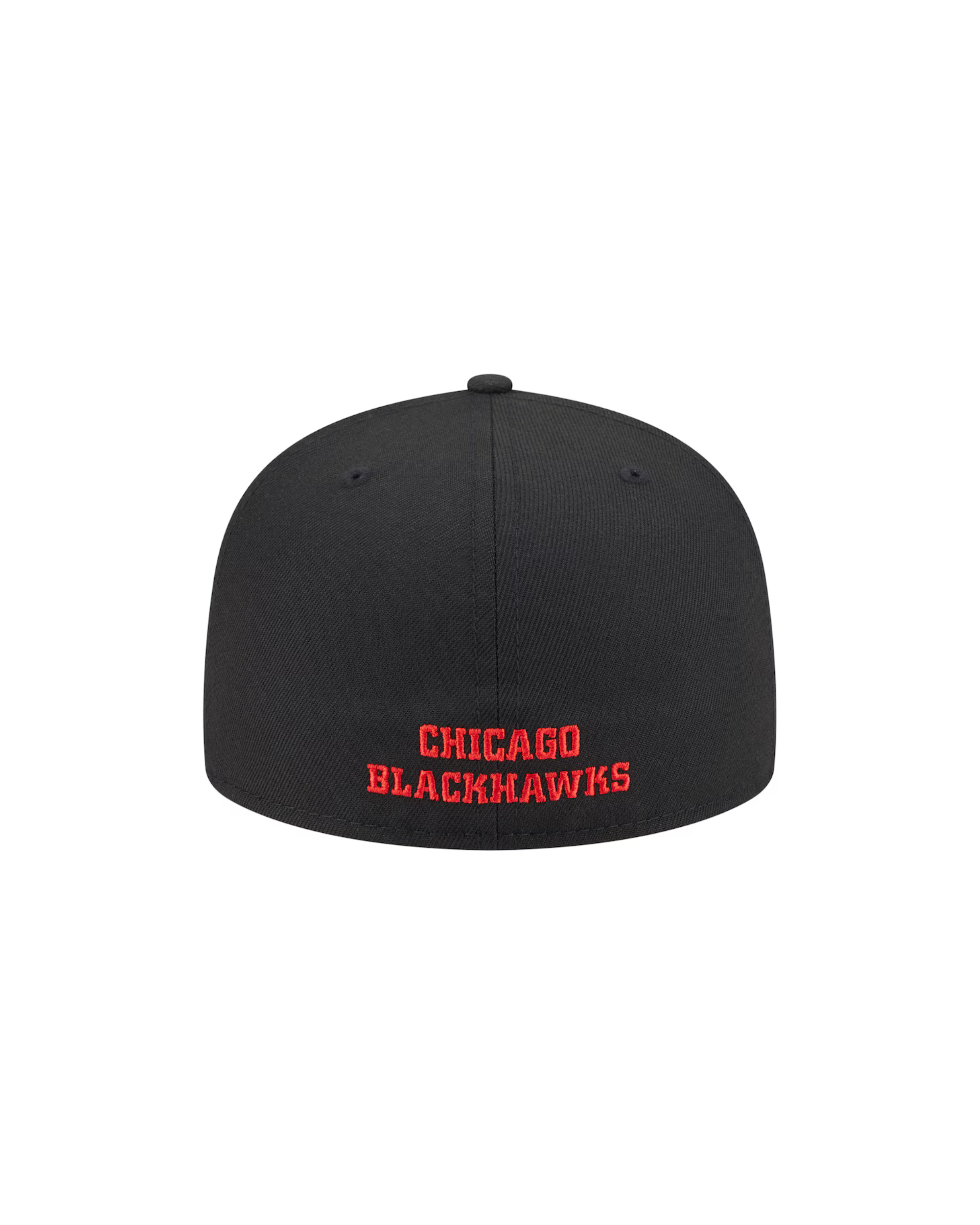 Chicago Blackhawks New Era Deceptor 59FIFTY Fitted Hat - Black