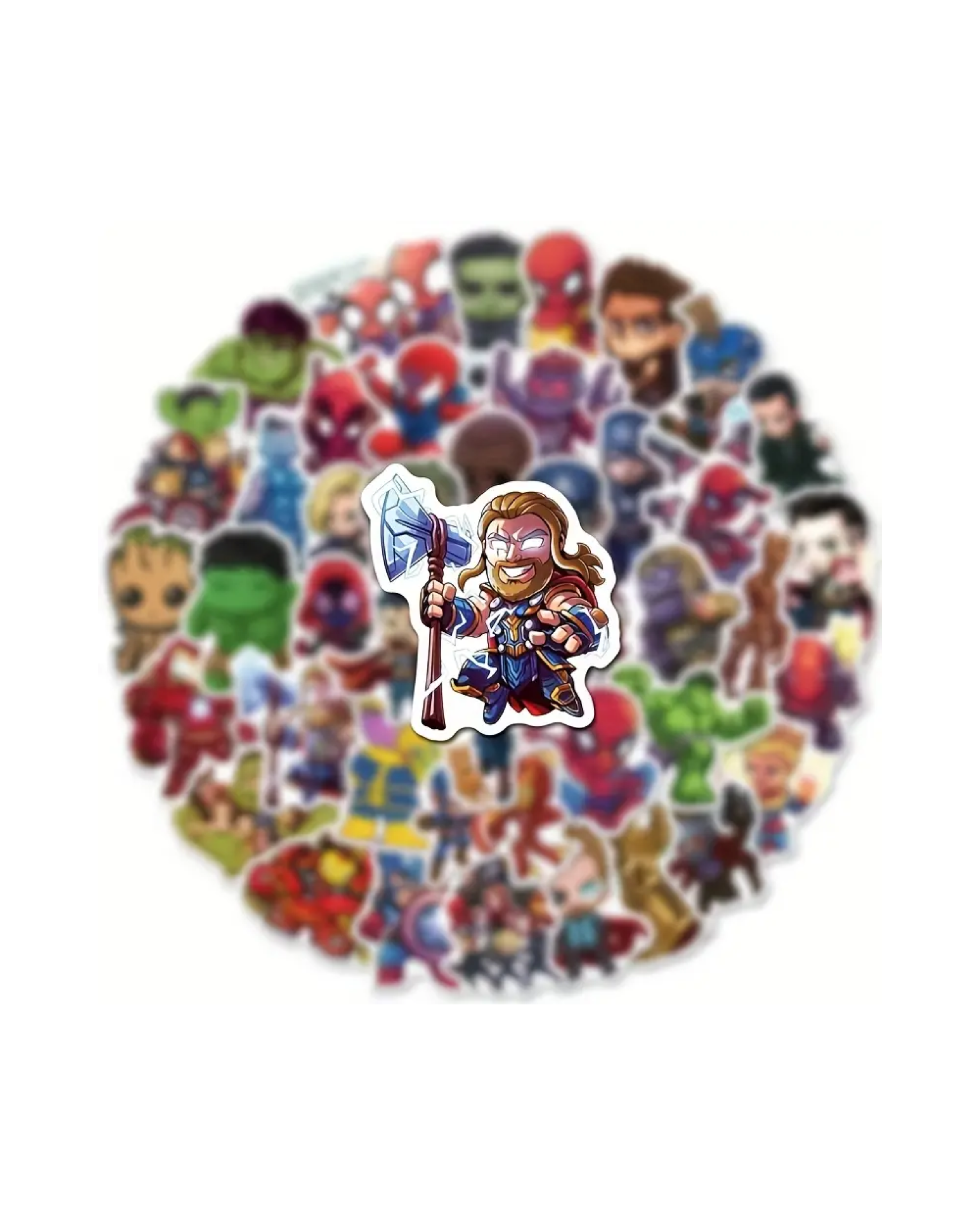 Superheroes Stickers - Deadpool, Venom