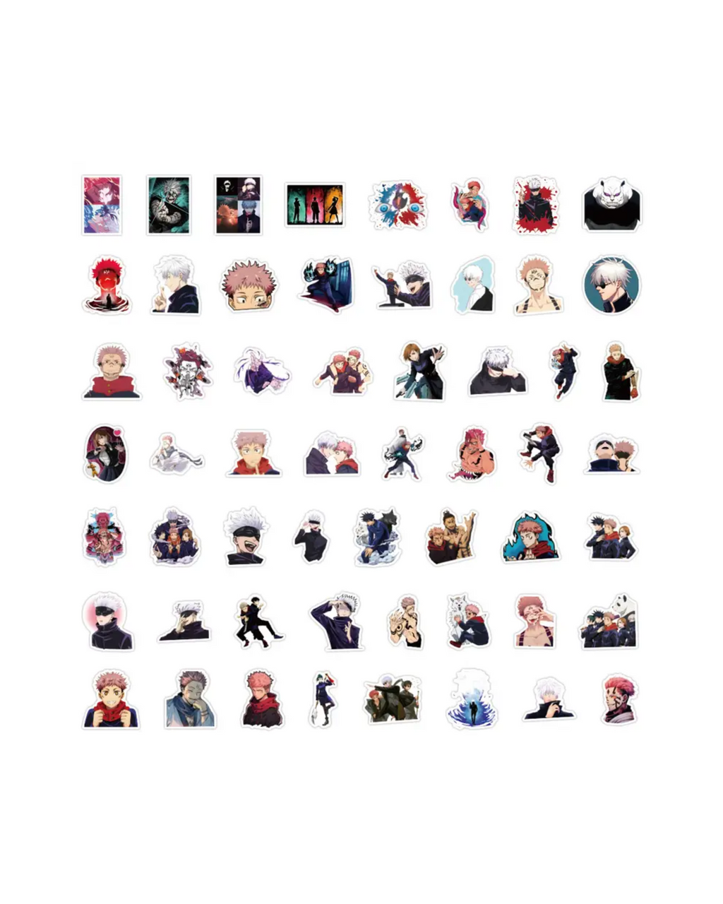 Jujutsu Kaisen Anime Stickers