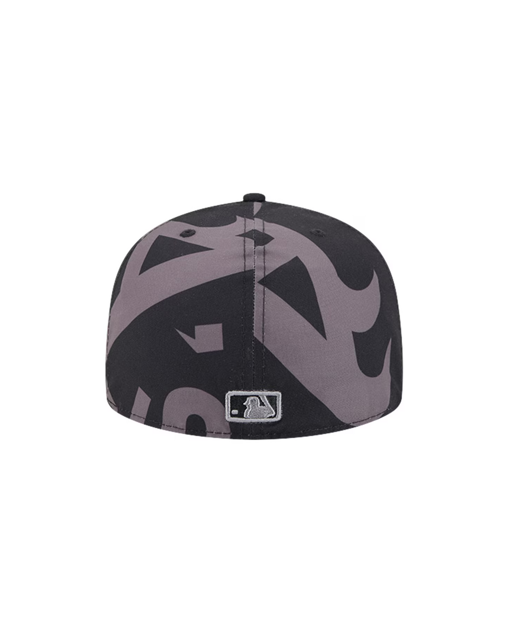 Athletics New Era Logo Fracture 59FIFTY Fitted Hat - Black