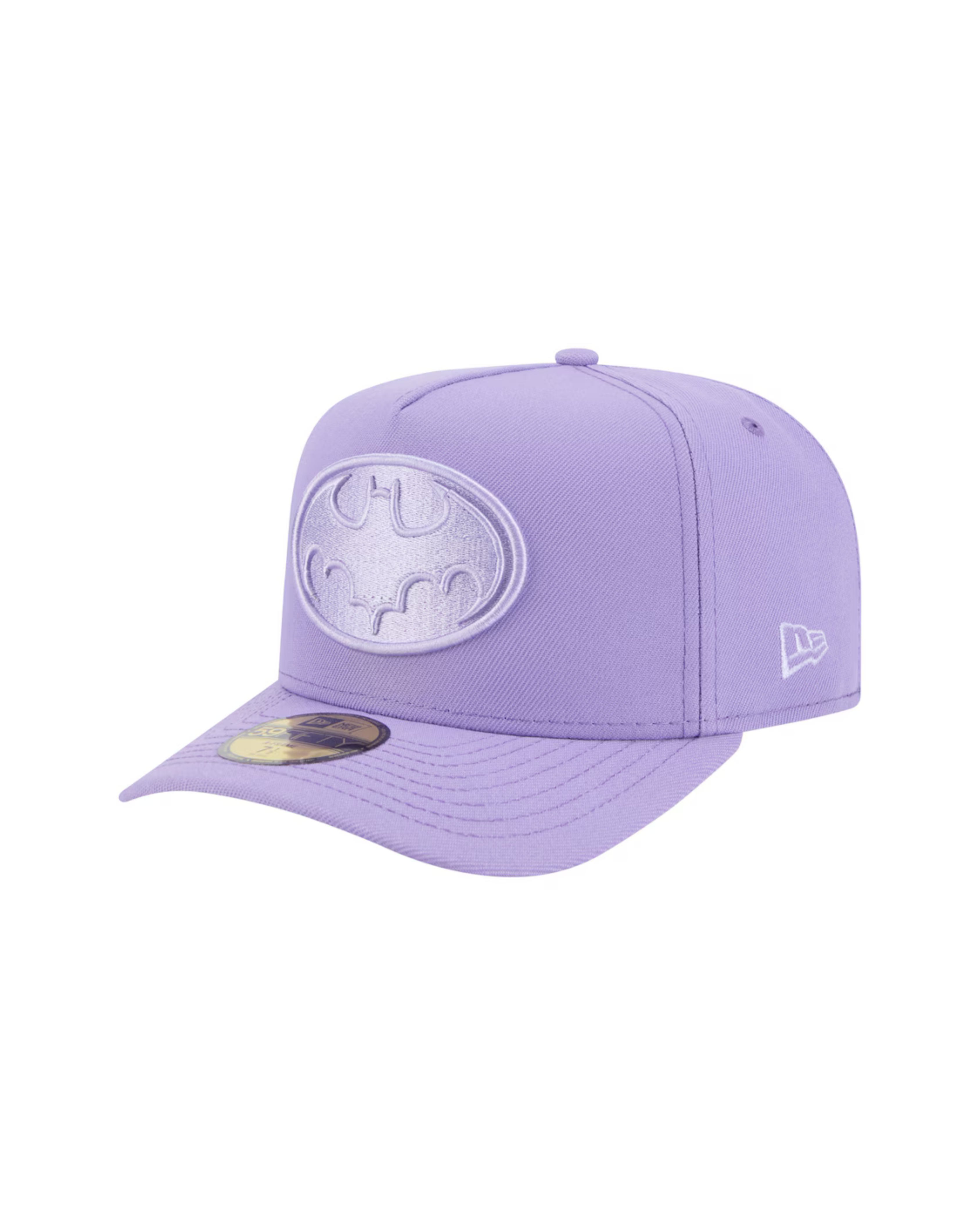 Batman New Era A-Frame 59FIFTY Fitted Hat - Purple