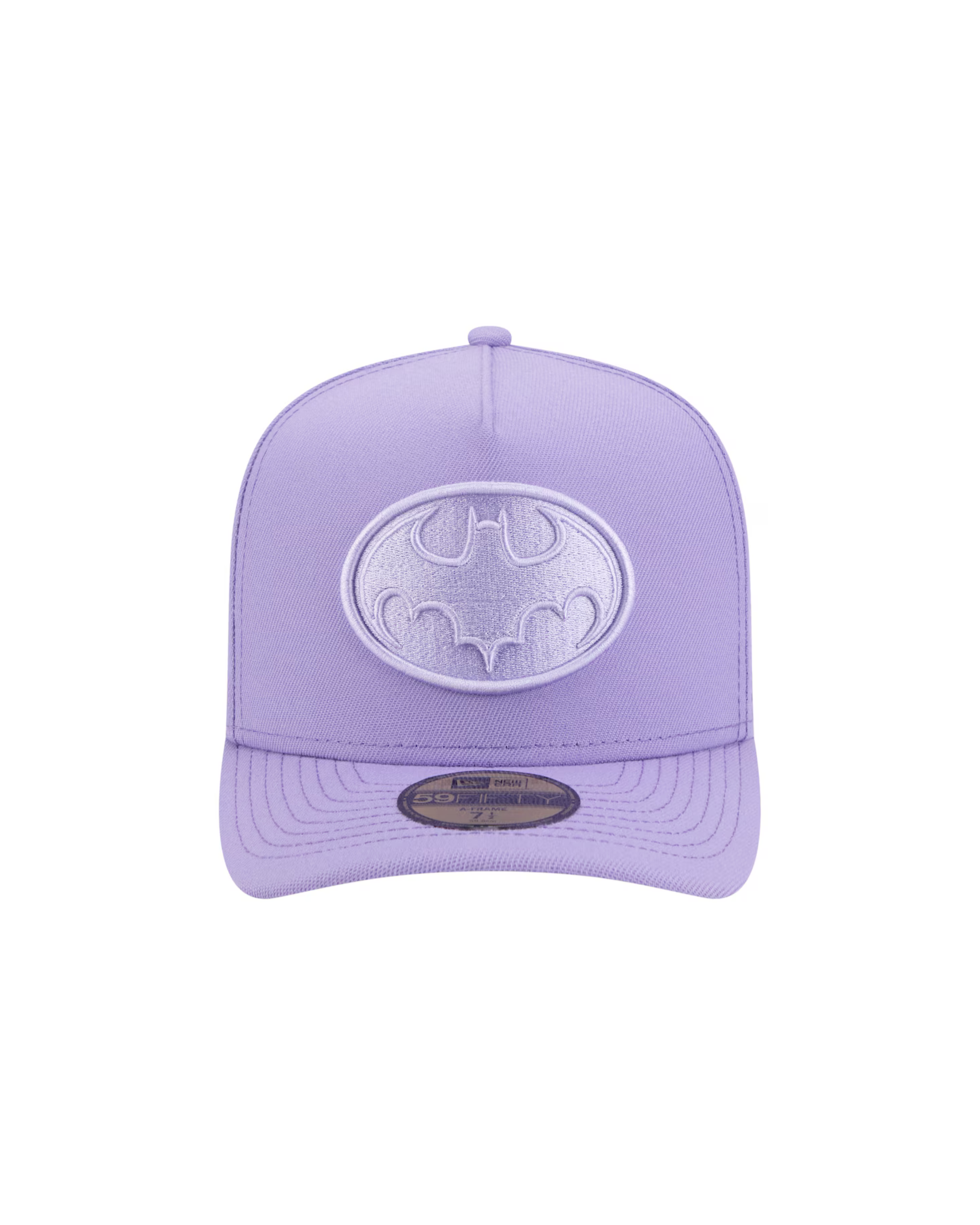 Batman New Era A-Frame 59FIFTY Fitted Hat - Purple