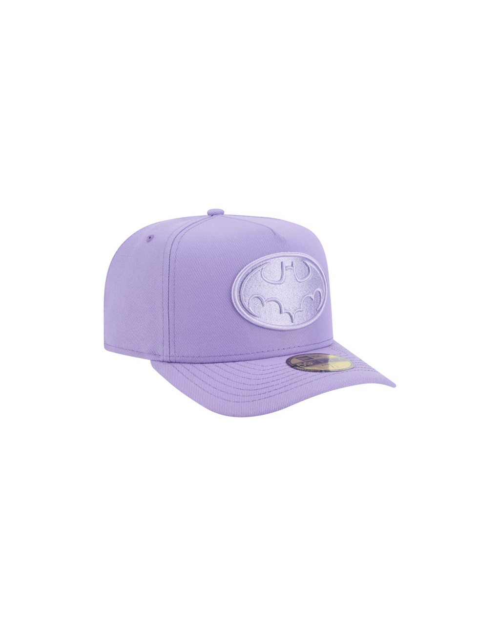 Batman New Era A-Frame 59FIFTY Fitted Hat - Purple