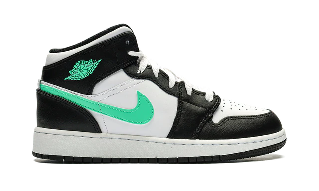 Air Jordan 1 Mid "GREEN GLOW"