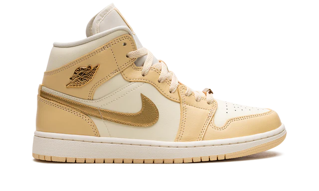 AIR JORDAN 1 MID WMNS "Pale Vanilla"