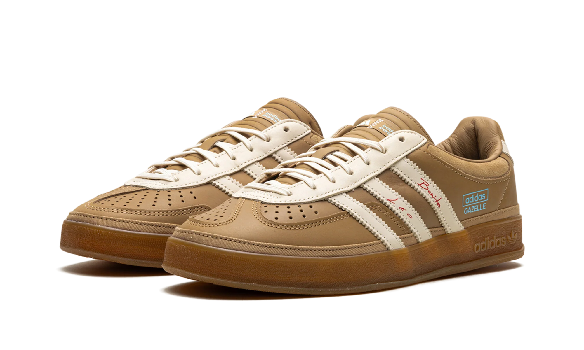 ADIDAS Gazelle Indoor "Bad Bunny x Lionel Messi - Cardboard"