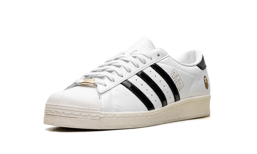 ADIDAS Superstar Vintage "A Bathing Ape - White Black"