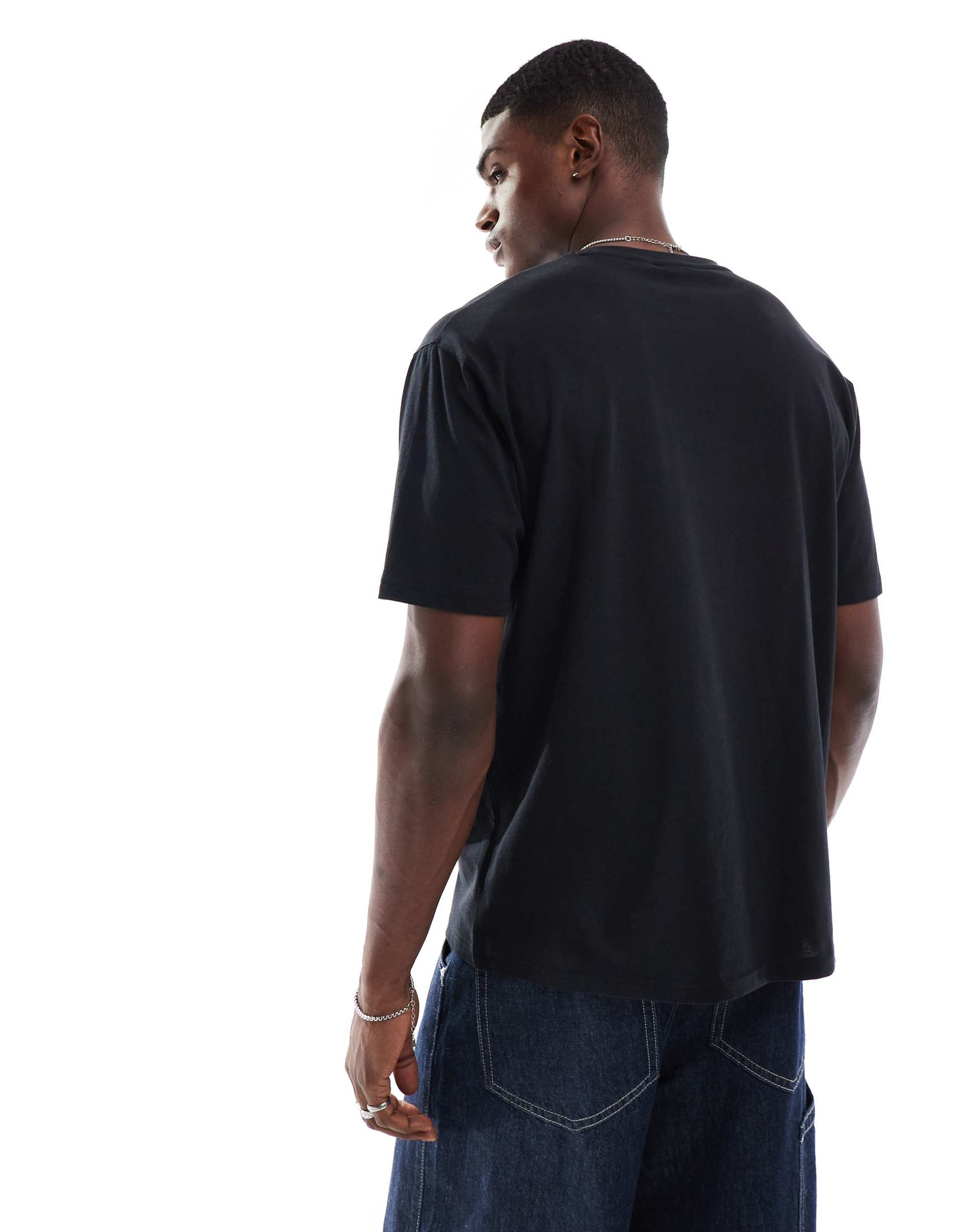 ASOS DESIGN essentials relaxed t-shirt in black